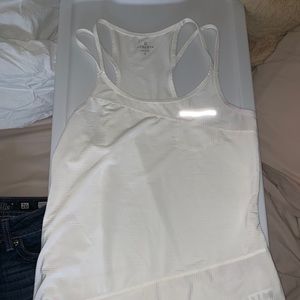 White athleta tank top